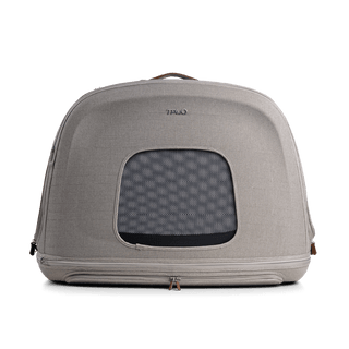 Tavo Pets Crispin medium crash-tested pet travel cabin crate in Merle gray