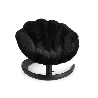 the shell pet bed in the fashion onyx