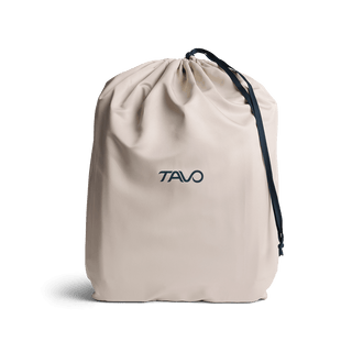 A Kamella Pet Backpack and Car Seat in its dust cover
