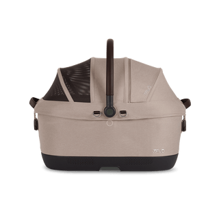 Maeve iso6x pet car seat in the fawn fashion shown from the front