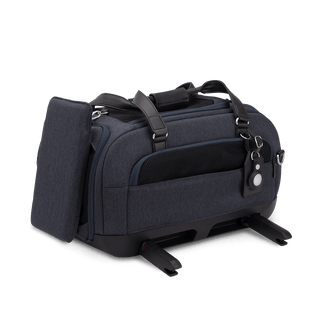 Dupree II pet car seat in the astral fashion showing the Side Impact Protection Guard attached and the integrated ISOFIX latches out