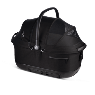 Tavo Pets Maeve iso6x crash tested pet car seat in Black onyx