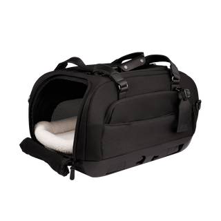 Tavo Pets Dupree II crash-tested pet car seat in Onyx black with comfort inside