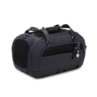 Dupree II pet car seat in the astral fashion shown from the back
