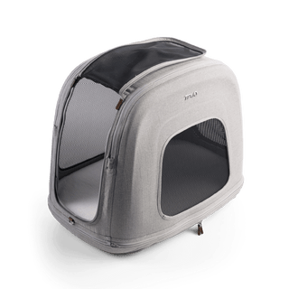Tavo Pets Crispin small crash-tested pet travel crate in Merle gray spacious interior