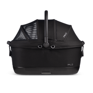 Tavo Pets Maeve iso6x crash tested dog car seat in Black onyx with shoulder strap