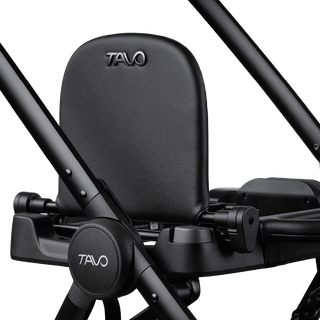 A close up of the Dupree adapter on the Roscoe Pet Stroller Frame