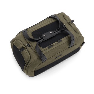 Dupree II pet car seat in the fern fashion shown from the top