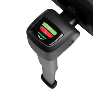 colored indicators for the stability leg on a vehicle base