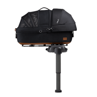 medium pet car seat on base