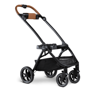 Pet stroller frame on angle
