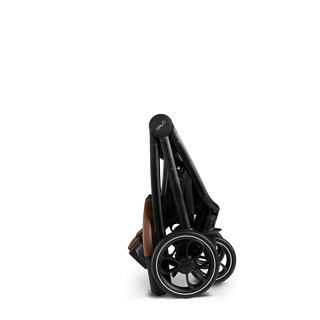 small black stroller frame