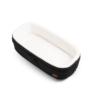 medium pet bed with plush lining