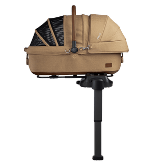 medium pet car seat on base